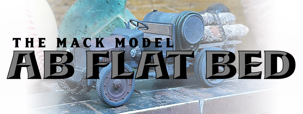 SierraWest Scale Models 3D Printed MACK AB Flatbed Truck