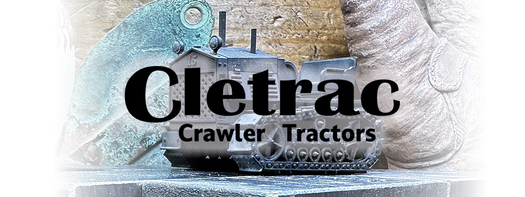 SierraWest Scale Models 3D Printed Cletrac Crawler Tractor
